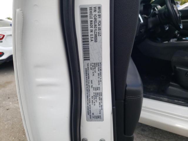 Photo 10 from auction – 2020 DODGE DURANGO SX with VIN 1C4RDJAG1LC395550