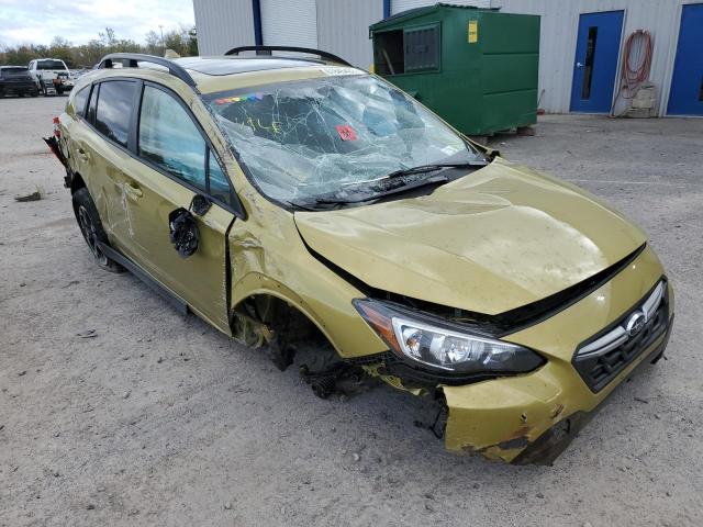 SUBARU CROSSTREK 2021 with VIN JF2GTAEC7MH679515 - Photo from auction