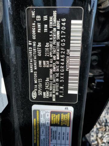 Photo 10 from auction – 2015 KIA OPTIMA SX with VIN 5XXGR4A62FG517046