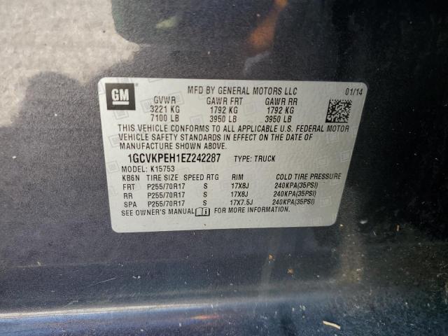 Photo 10 from auction – 2014 CHEVROLET SILVERADO with VIN 1GCVKPEH1EZ242287