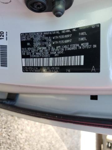 Photo 10 from auction – 2015 TOYOTA SIENNA XLE with VIN 5TDYK3DC7FS540812