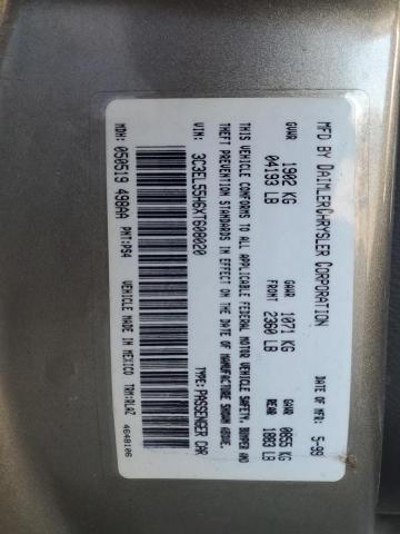 Photo 10 from auction – 1999 CHRYSLER SEBRING JX with VIN 3C3EL55H6XT608020