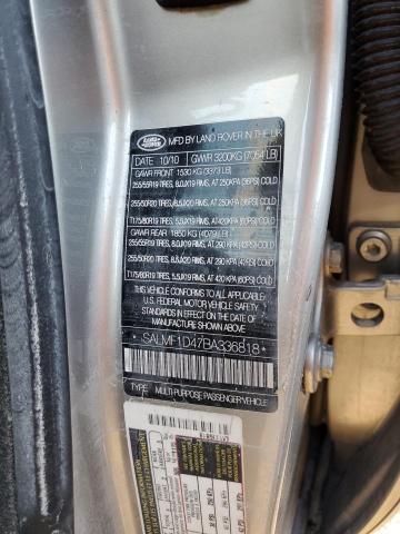 Photo 10 from auction – 2011 LAND ROVER RANGE ROVE with VIN SALMF1D47BA336818