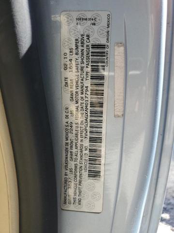 Photo 10 from auction – 2010 VOLKSWAGEN NEW BEETLE with VIN 3VWPG3AGXAM017794