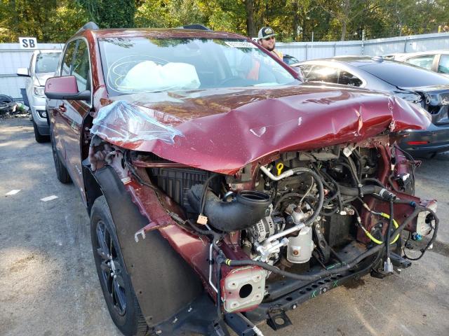 Photo 1 from auction – 2018 GMC ACADIA SLT with VIN 1GKKNMLS1JZ221929