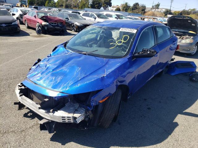 Photo 2 from auction – 2017 HONDA CIVIC LX with VIN 19XFC2F57HE211666