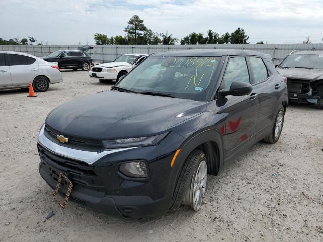 Photo 2 from auction – 2021 CHEVROLET TRAILBLAZE with VIN KL79MMS20MB127940