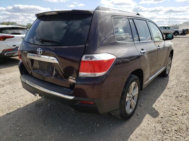 Photo 4 from auction – 2013 TOYOTA HIGHLANDER with VIN 5TDDK3EH8DS200123
