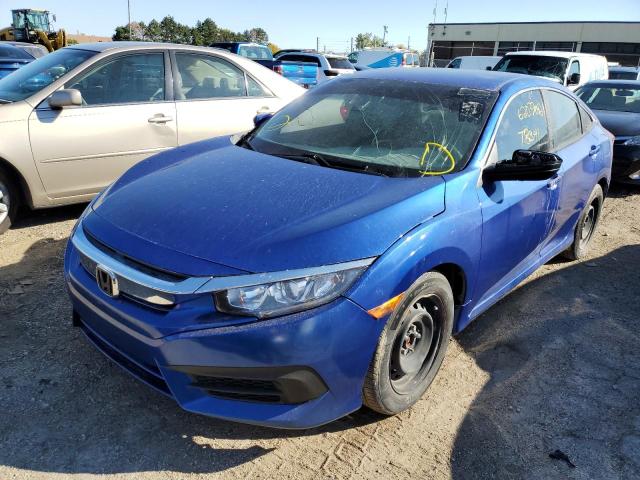 Photo 2 from auction – 2016 HONDA CIVIC LX with VIN 19XFC2F59GE054415