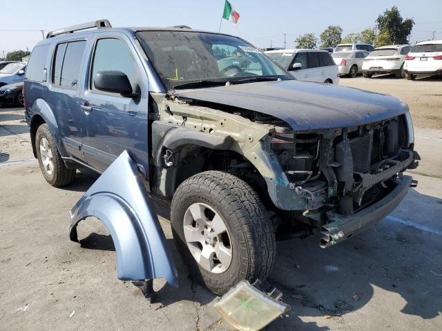 NISSAN PATHFINDER 2006 with VIN 5N1AR18U86C624025 - Photo from auction