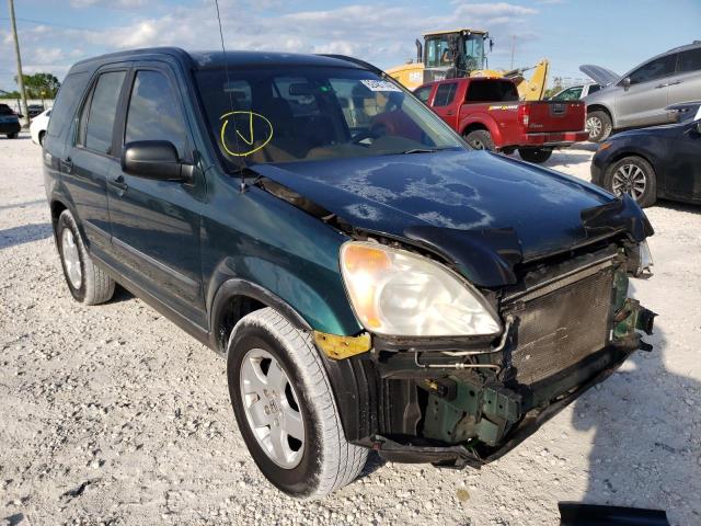HONDA CR-V LX 2002 with VIN JHLRD68442C006345 - Photo from auction