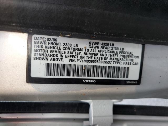 Photo 10 from auction – 2006 VOLVO S40 2.4I with VIN YV1MS390262209537