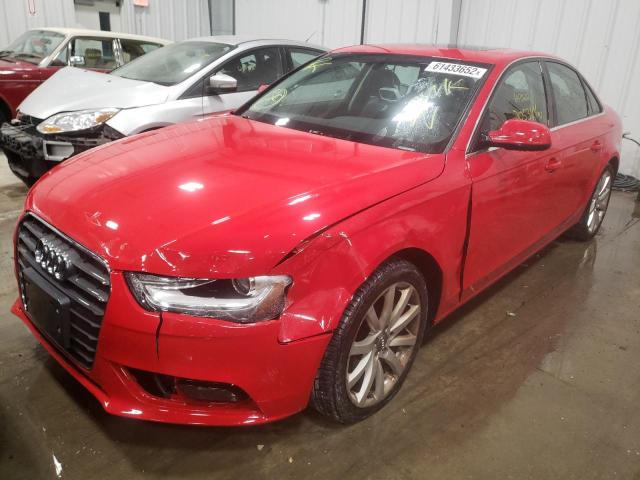 Photo 2 from auction – 2013 AUDI A4 PREMIUM with VIN WAUFFAFL0DN032436