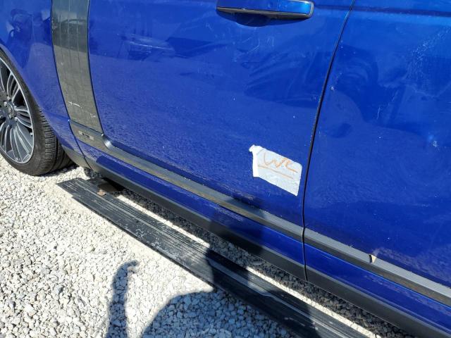 Photo 9 from auction – 2021 LAND ROVER RANGE ROVE with VIN SALGV5SE6MA440044