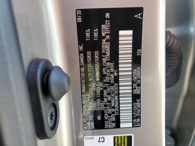 Photo 10 from auction – 2021 LEXUS RX 350 with VIN 2T2HZMAA9MC182828