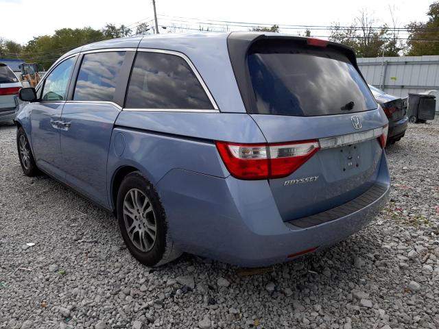 Photo 3 from auction – 2013 HONDA ODYSSEY with VIN 5FNRL5H67DB012111
