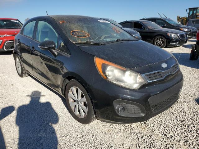 KIA RIO EX 2013 with VIN KNADN5A38D6233536 - Photo from auction
