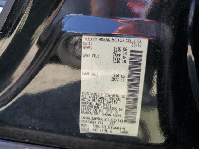 Photo 10 from auction – 2014 NISSAN ALTIMA 2.5 with VIN 1N4AL3AP9EC316050