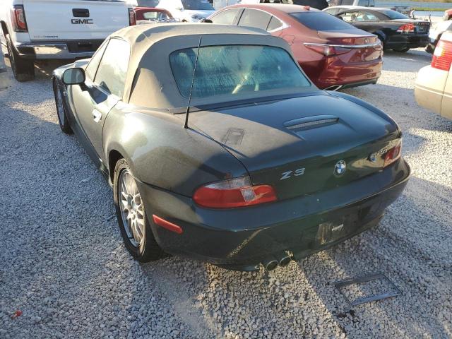 Photo 3 from auction – 2000 BMW Z3 2.8 with VIN 4USCH3340YLF71162