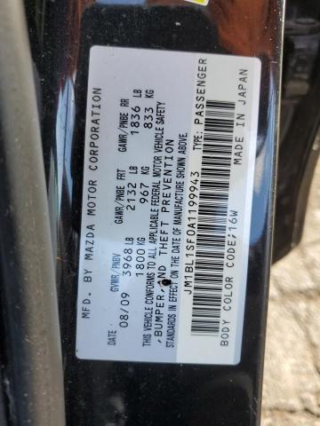 Photo 10 from auction – 2010 MAZDA 3 I with VIN JM1BL1SF0A1199943
