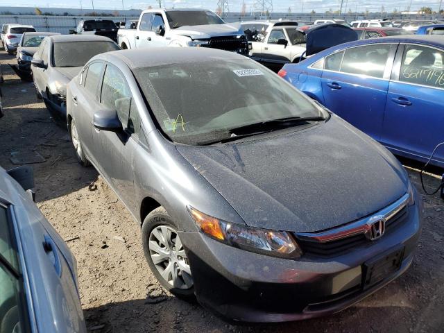 HONDA CIVIC LX 2012 with VIN 19XFB2F55CE100710 - Photo from auction