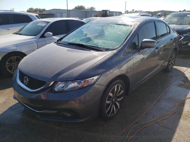 Foto 2 de la subasta – 2014 HONDA CIVIC EXL con VIN 19XFB2F99EE035964