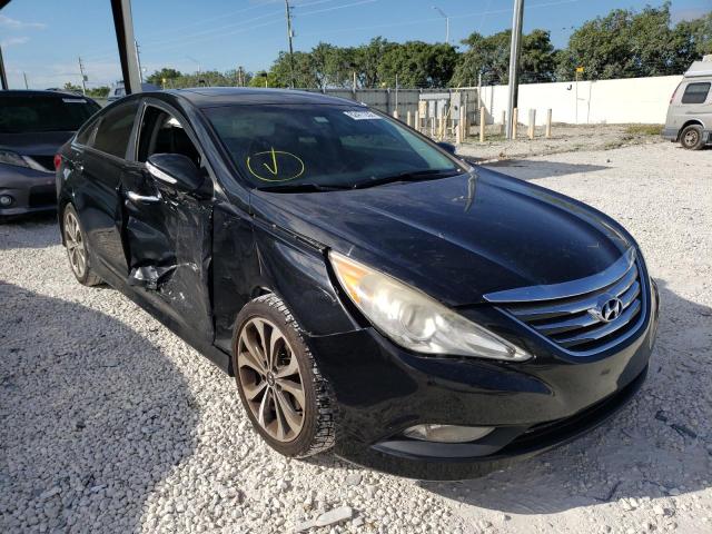 HYUNDAI SONATA SE 2014 with VIN 5NPEC4AB8EH870271 - Photo from auction