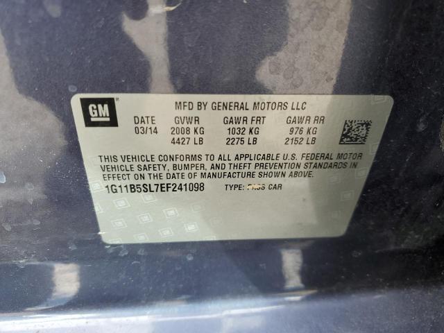 Photo 10 from auction – 2014 CHEVROLET MALIBU LS with VIN 1G11B5SL7EF241098