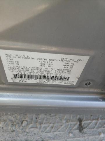 Photo 10 from auction – 2011 MITSUBISHI GALANT FE with VIN 4A32B2FF4BE018756