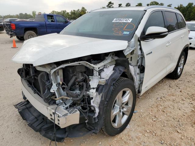 Photo 2 from auction – 2016 TOYOTA HIGHLANDER with VIN 5TDDCRFH9GS020216
