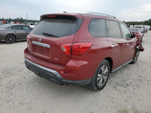 Photo 4 from auction – 2017 NISSAN PATHFINDER with VIN 5N1DR2MN3HC601059