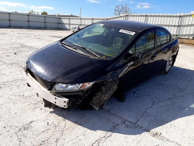 Photo 2 from auction – 2015 HONDA CIVIC LX with VIN 2HGFB2F58FH502666