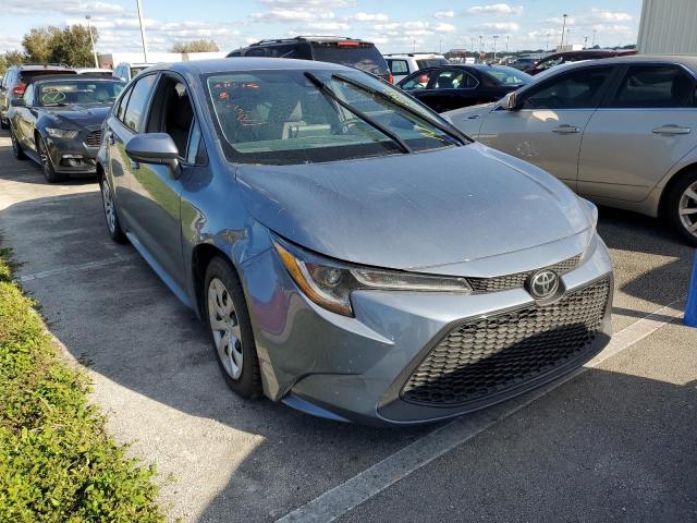 TOYOTA COROLLA LE 2021 with VIN 5YFEPMAE4MP147288 - Photo from auction