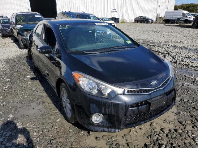 KIA FORTE EX 2014 with VIN KNAFX6A85E5192844 - Photo from auction