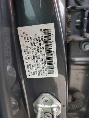Photo 10 from auction – 2012 HONDA ACCORD LXP with VIN 1HGCP2F44CA072138