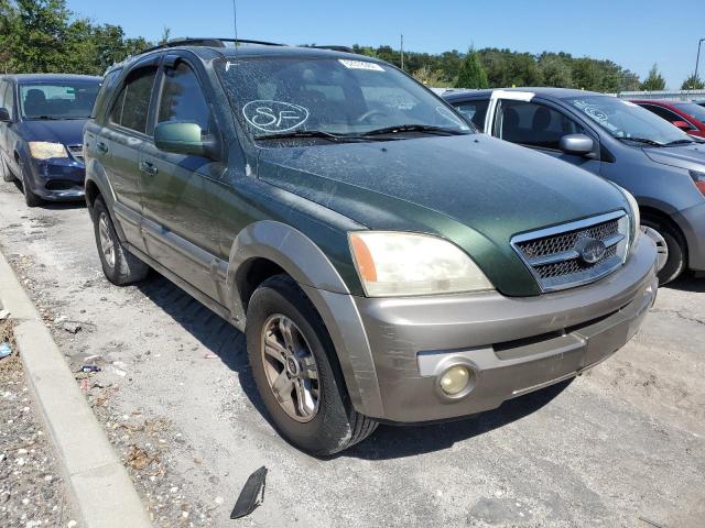 KIA SORENTO EX 2004 with VIN KNDJD733245271027 - Photo from auction