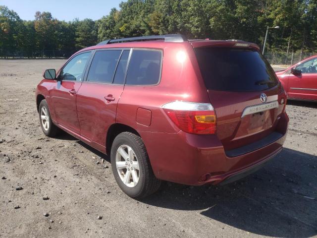 Photo 3 from auction – 2010 TOYOTA HIGHLANDER with VIN 5TDBK3EH5AS024988