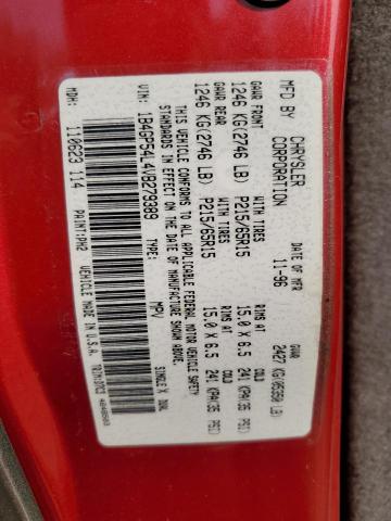 Photo 10 from auction – 1997 DODGE GRAND CARA with VIN 1B4GP54L4VB279389