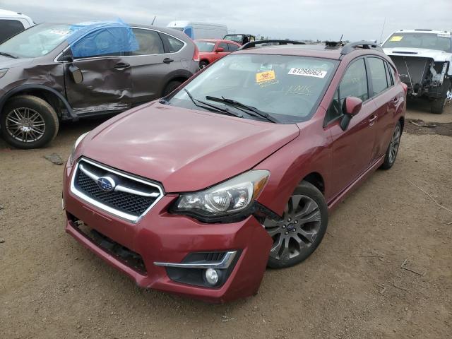 Photo 2 from auction – 2015 SUBARU IMPREZA SP with VIN JF1GPAW64FH301236