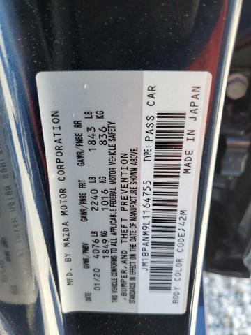 Photo 10 from auction – 2020 MAZDA 3 PREMIUM with VIN JM1BPANM9L1164755
