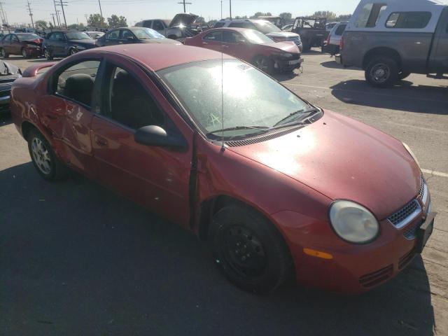 DODGE NEON SXT 2005 with VIN 1B3ES56C45D286225 - Photo from auction