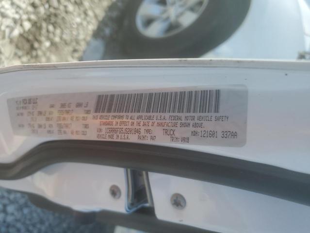 Photo 10 from auction – 2018 RAM 1500 ST with VIN 1C6RR6FG5JS201846