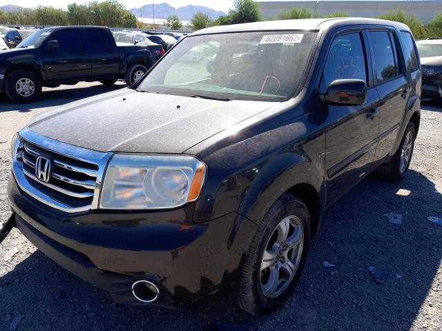 Photo 2 from auction – 2012 HONDA PILOT EXL with VIN 5FNYF3H55CB007387