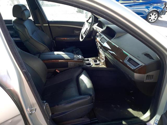 Photo 5 from auction – 2004 BMW 745 LI with VIN WBAGN63514DS53415