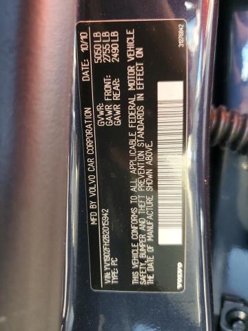 Photo 10 from auction – 2011 VOLVO S60 T6 with VIN YV1902FH2B2015942