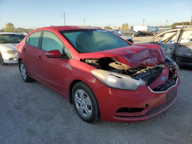 KIA FORTE LX 2015 with VIN KNAFX4A60F5338880 - Photo from auction