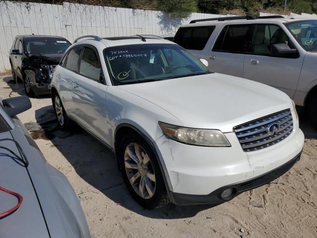 INFINITI FX35 2004 with VIN JNRAS08W94X202548 - Photo from auction