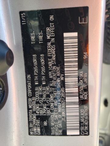 Photo 10 from auction – 2016 LEXUS GX 460 with VIN JTJBM7FX6G5128585
