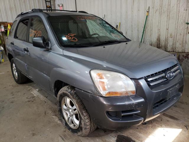 KIA SPORTAGE E 2007 with VIN KNDJE723077392064 - Photo from auction