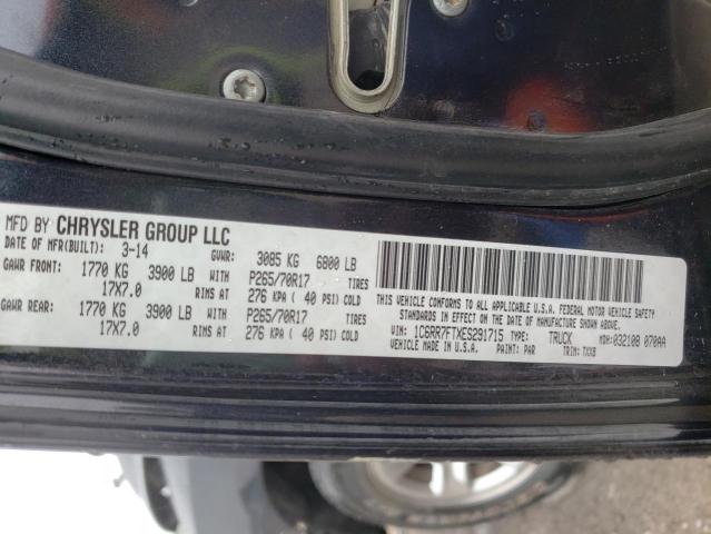 Photo 10 from auction – 2014 RAM 1500 ST with VIN 1C6RR7FTXES291715